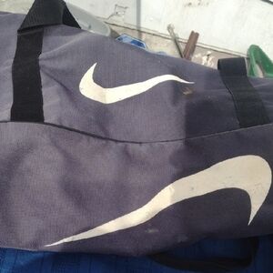 Nike Duffel Bag in Black and White